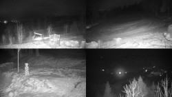 Sdružený snímek okolí chaty Myslivna