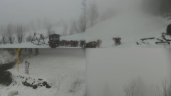 Sdružený snímek okolí chaty Myslivna