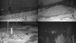 Sdružený snímek okolí chaty Myslivna