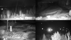 Sdružený snímek okolí chaty Myslivna