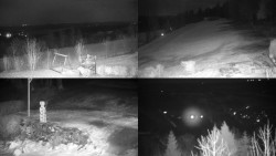 Sdružený snímek okolí chaty Myslivna