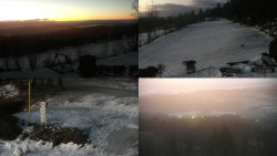 Sdružený snímek okolí chaty Myslivna