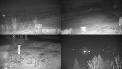 Sdružený snímek okolí chaty Myslivna