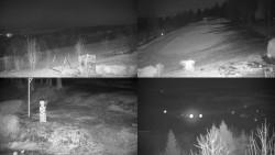 Sdružený snímek okolí chaty Myslivna