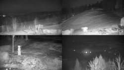 Sdružený snímek okolí chaty Myslivna