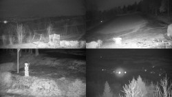 Sdružený snímek okolí chaty Myslivna