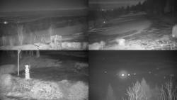 Sdružený snímek okolí chaty Myslivna