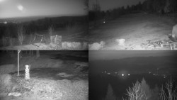 Sdružený snímek okolí chaty Myslivna