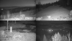 Sdružený snímek okolí chaty Myslivna