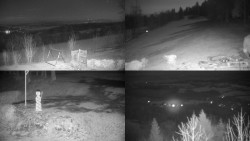 Sdružený snímek okolí chaty Myslivna