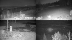 Sdružený snímek okolí chaty Myslivna