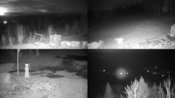 Sdružený snímek okolí chaty Myslivna