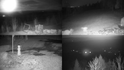 Sdružený snímek okolí chaty Myslivna