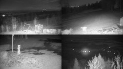 Sdružený snímek okolí chaty Myslivna