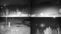 Sdružený snímek okolí chaty Myslivna