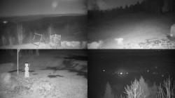 Sdružený snímek okolí chaty Myslivna