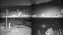 Sdružený snímek okolí chaty Myslivna