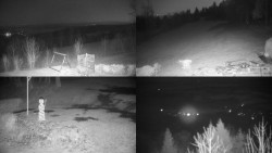 Sdružený snímek okolí chaty Myslivna