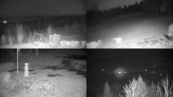 Sdružený snímek okolí chaty Myslivna