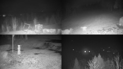 Sdružený snímek okolí chaty Myslivna