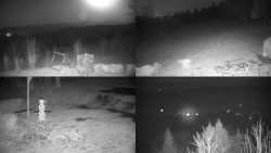 Sdružený snímek okolí chaty Myslivna