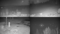 Sdružený snímek okolí chaty Myslivna