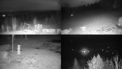 Sdružený snímek okolí chaty Myslivna