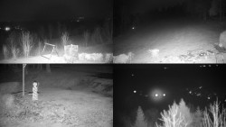 Sdružený snímek okolí chaty Myslivna