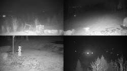 Sdružený snímek okolí chaty Myslivna