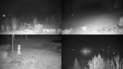 Sdružený snímek okolí chaty Myslivna