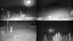 Sdružený snímek okolí chaty Myslivna