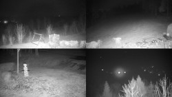 Sdružený snímek okolí chaty Myslivna