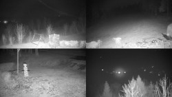 Sdružený snímek okolí chaty Myslivna