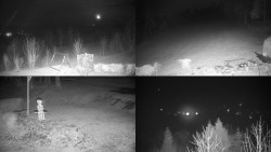 Sdružený snímek okolí chaty Myslivna