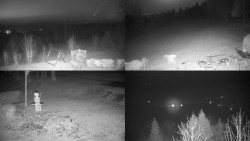 Sdružený snímek okolí chaty Myslivna