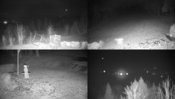 Sdružený snímek okolí chaty Myslivna