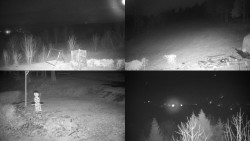 Sdružený snímek okolí chaty Myslivna