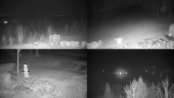 Sdružený snímek okolí chaty Myslivna