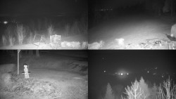 Sdružený snímek okolí chaty Myslivna