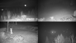 Sdružený snímek okolí chaty Myslivna