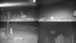 Sdružený snímek okolí chaty Myslivna