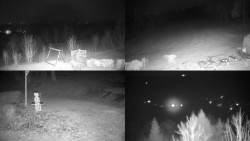 Sdružený snímek okolí chaty Myslivna