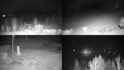 Sdružený snímek okolí chaty Myslivna