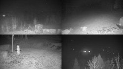 Sdružený snímek okolí chaty Myslivna