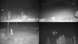 Sdružený snímek okolí chaty Myslivna