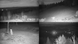 Sdružený snímek okolí chaty Myslivna