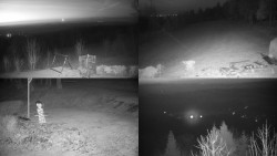 Sdružený snímek okolí chaty Myslivna