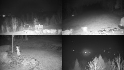 Sdružený snímek okolí chaty Myslivna