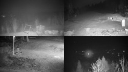 Sdružený snímek okolí chaty Myslivna