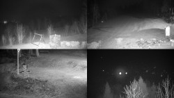 Sdružený snímek okolí chaty Myslivna